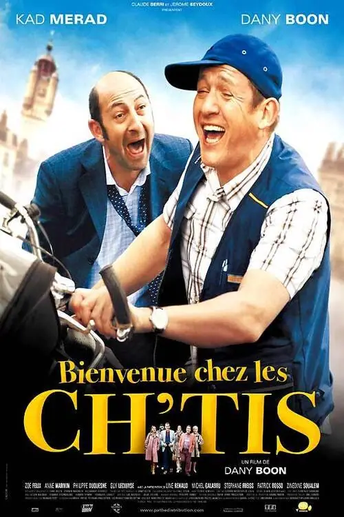 Affiche du film Bienvenue chez les Ch’tis