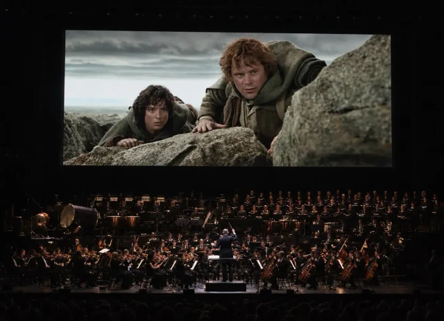 Illustration existante du ciné-concert avec orchestre.